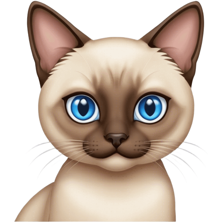 Siamese cat emoji