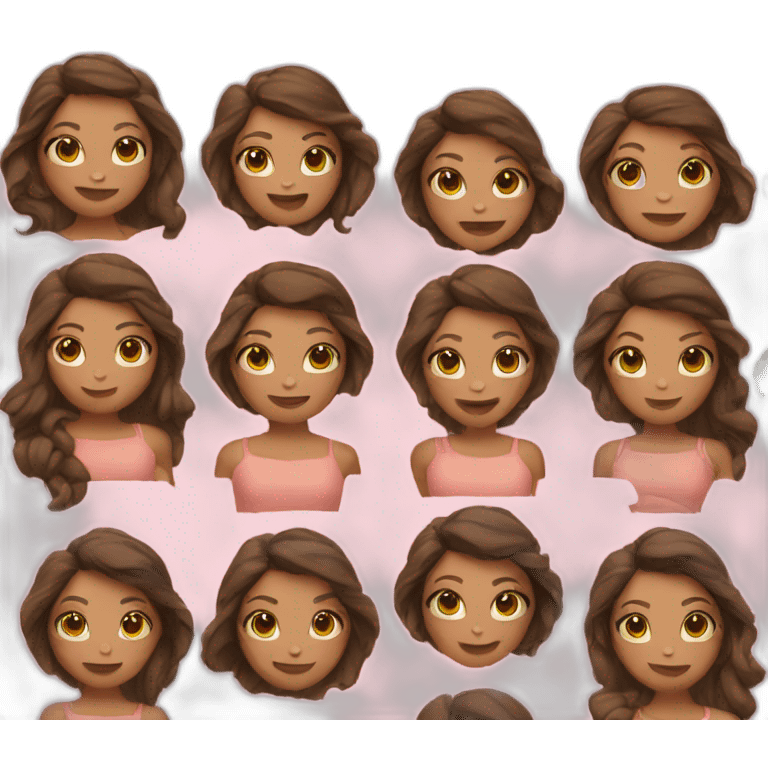 Danseuse brune emoji