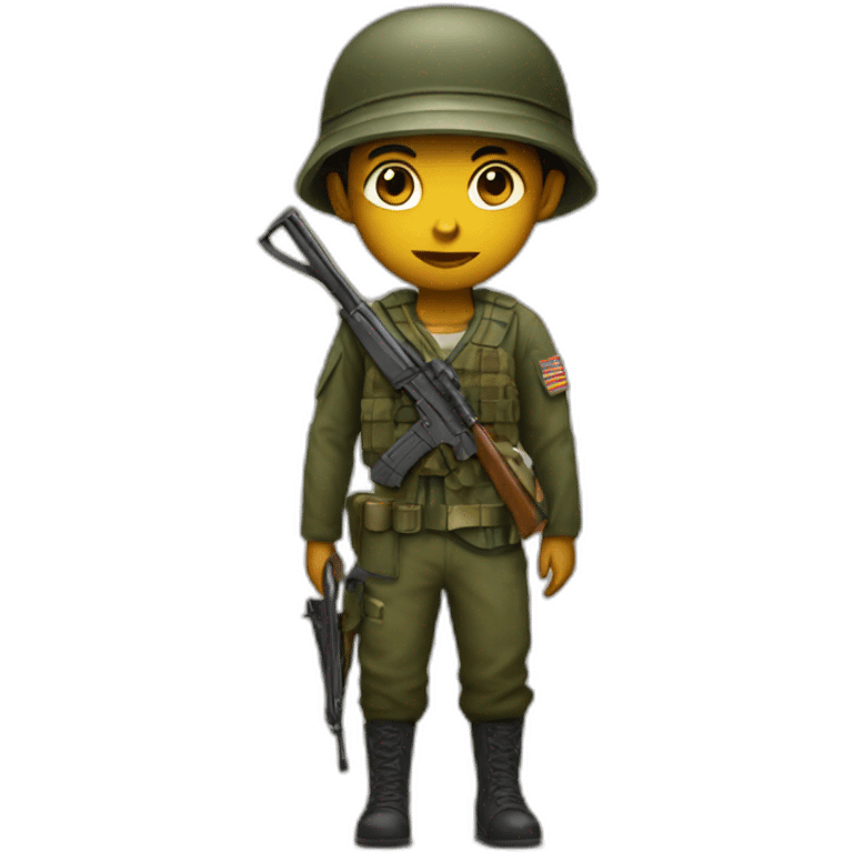 child soldier emoji