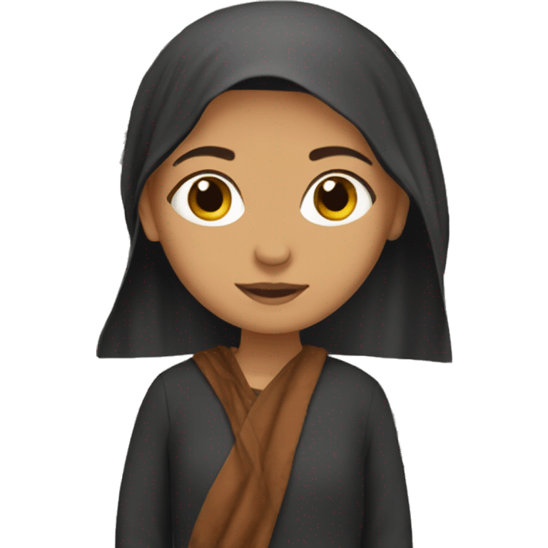 Afghan girl emoji