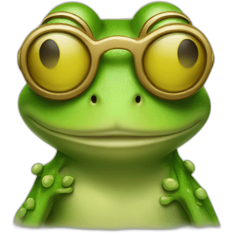 hippie frog emoji