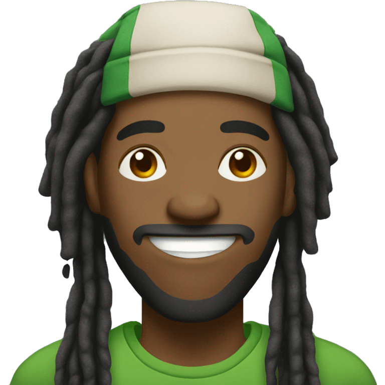 Jamaican guy with hat and dreadlocks emoji