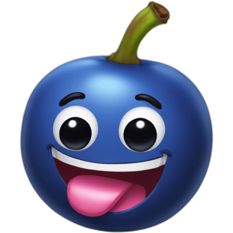 blueberry inflation emoji