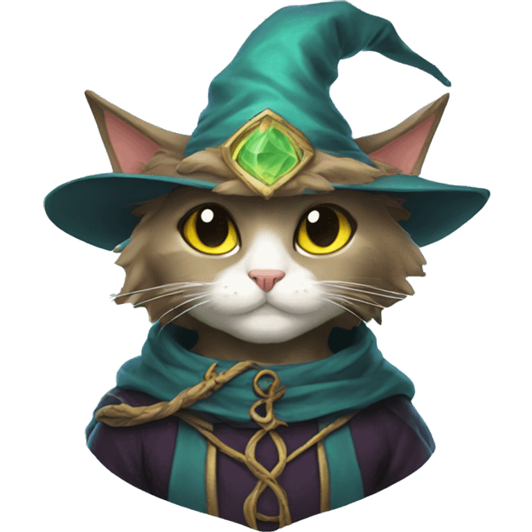 Mage cat emoji