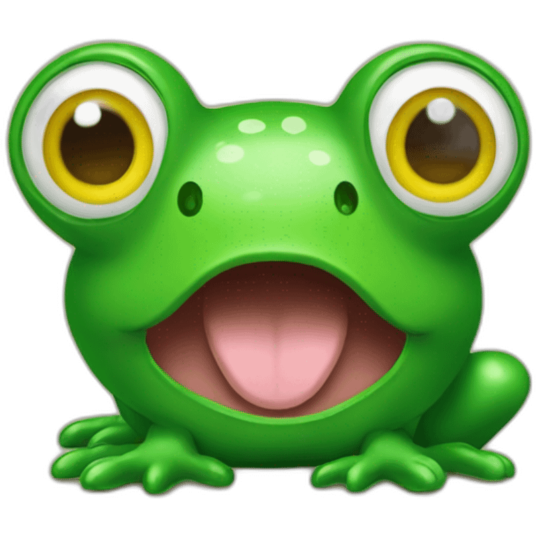 Pinugin mit Frosch emoji