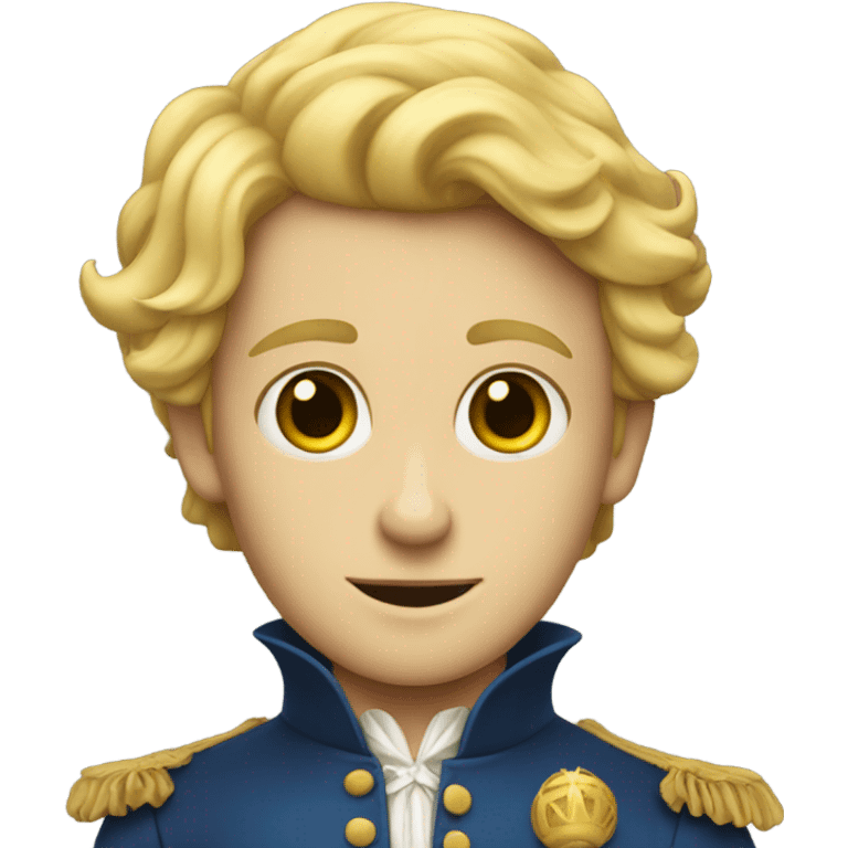 The blonde Little Prince from Shakespeare emoji