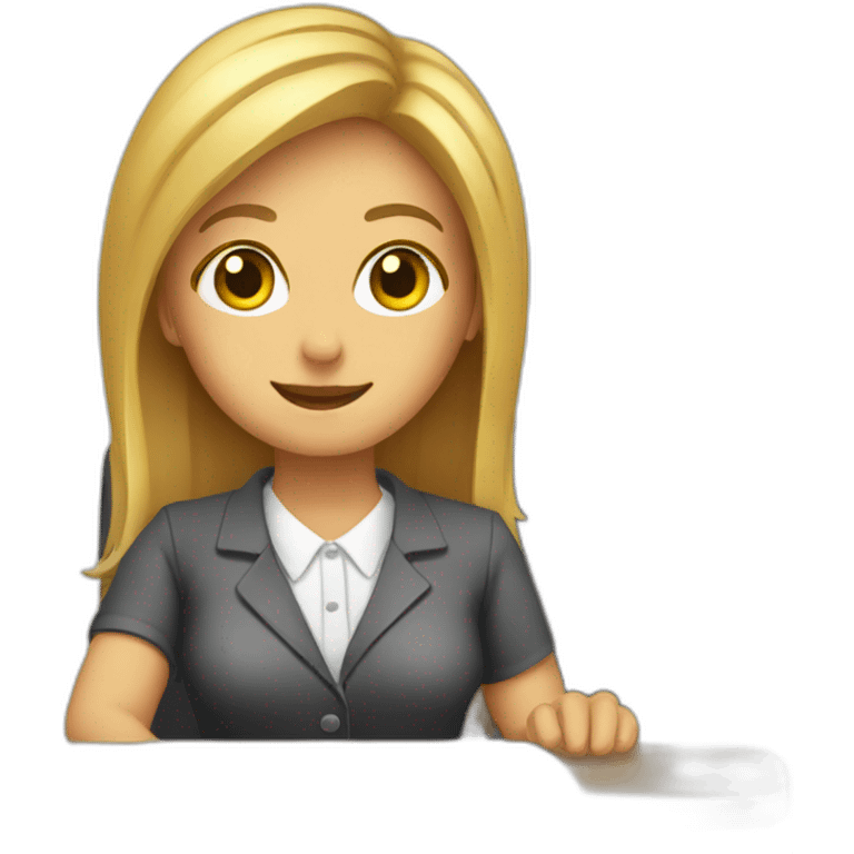 receptionist desk emoji