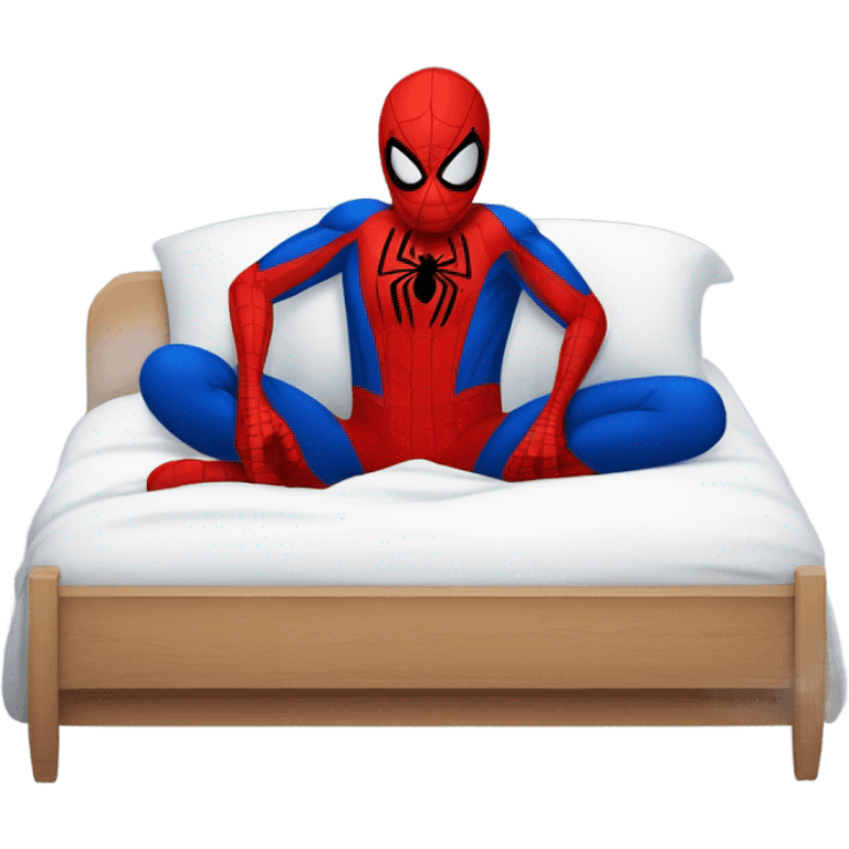 Mr spider man sleeping I bbed emoji