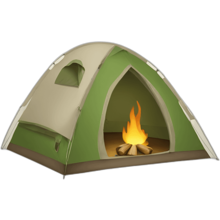 camping icon emoji