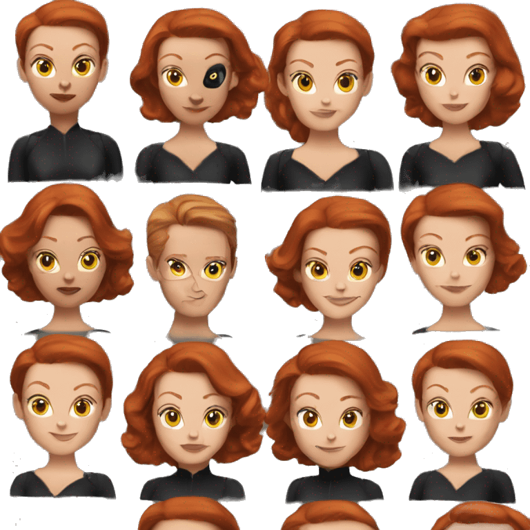 CatWoman redhead Julie Newman  emoji