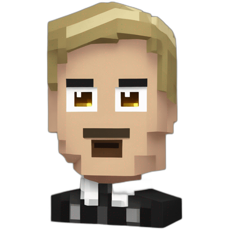 Adolf Hitler in Minecraft nice emoji