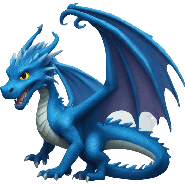 blue dragon emoji