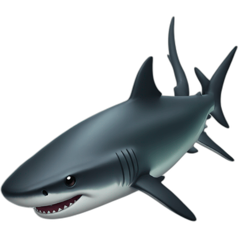 Black shark emoji