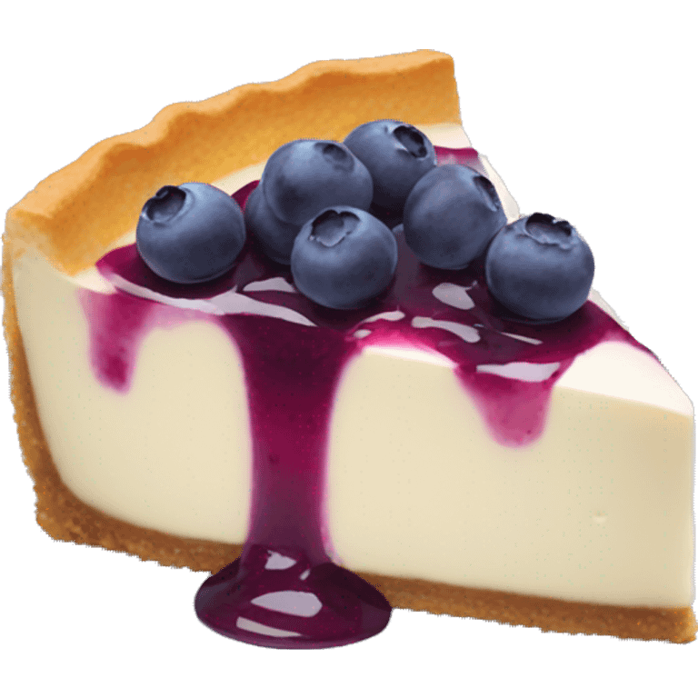 Blueberry Cheesecake  emoji