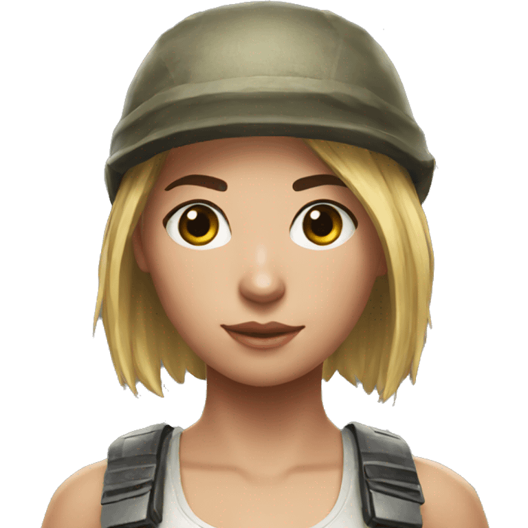 pubg girl emoji