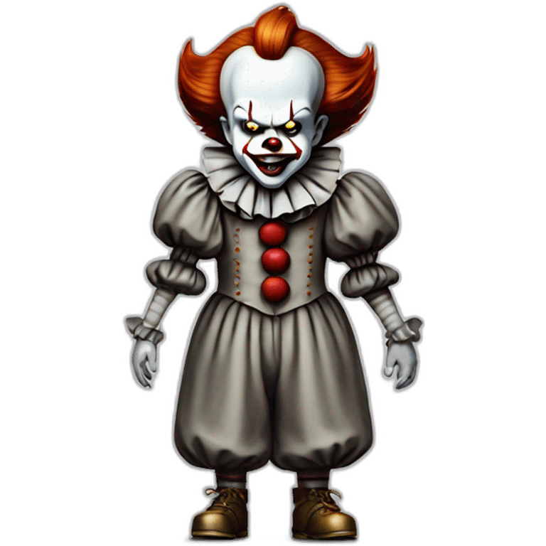 Pennywise the clown Mad emoji