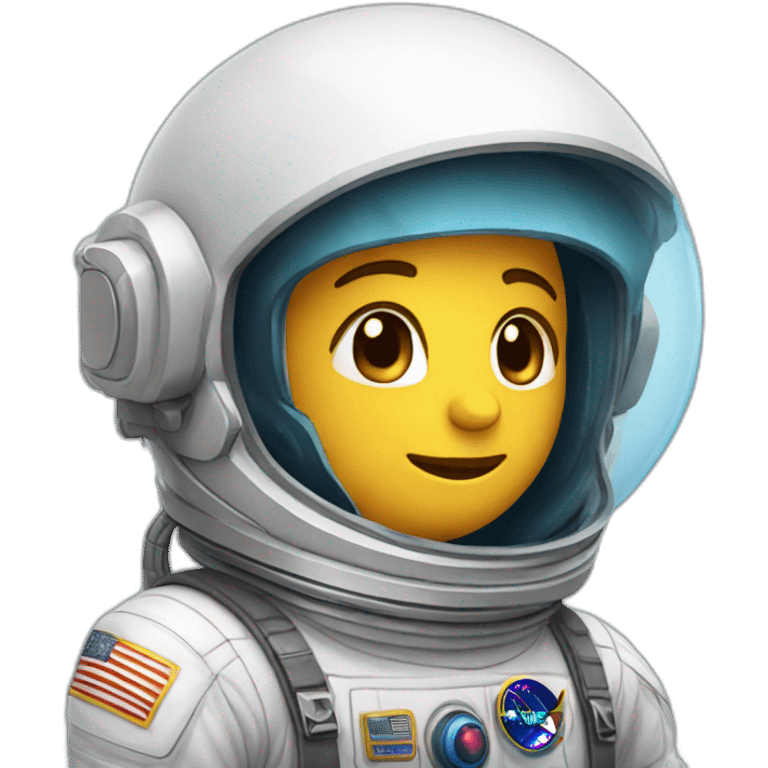 Chat astronaute emoji