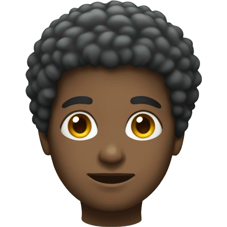 afro emoji