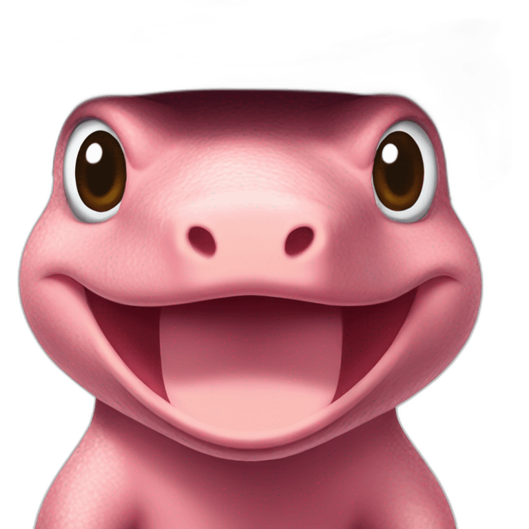 slowpoke pokemon with a cowboy hat looking at you emoji