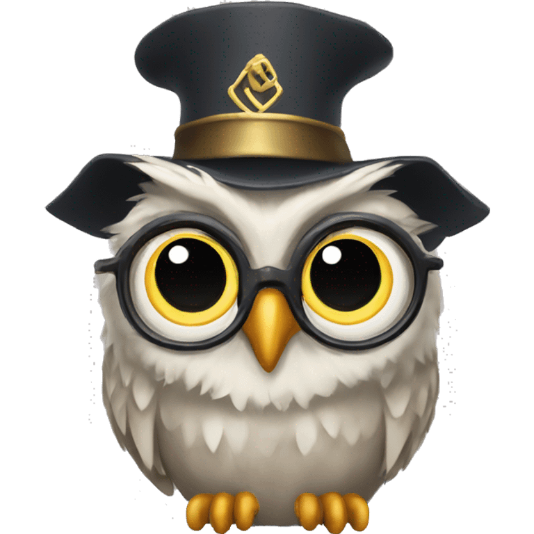 Dumbledore's owl podium  emoji