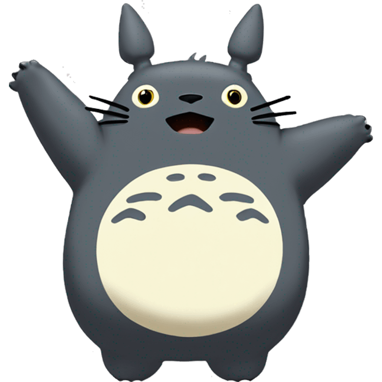 Totoro the main character of the movie of the Studio Ghibli “My Neighbor Totoro” emoji