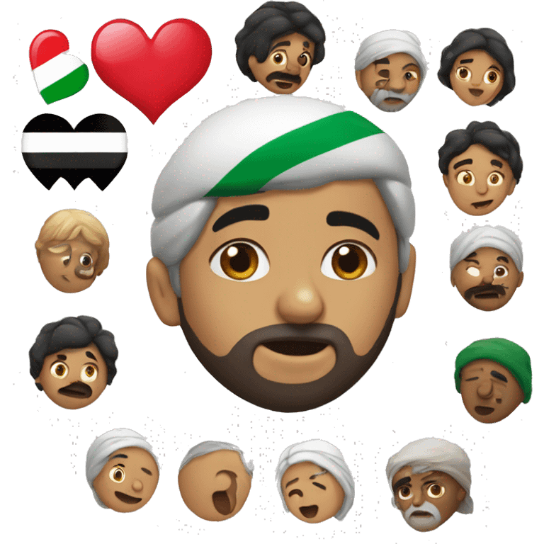 Palestinian heart  emoji