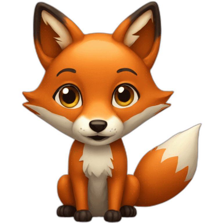 fox hello emoji