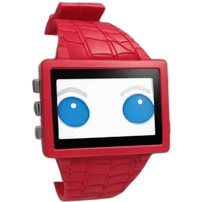 Spiderman Watch  emoji