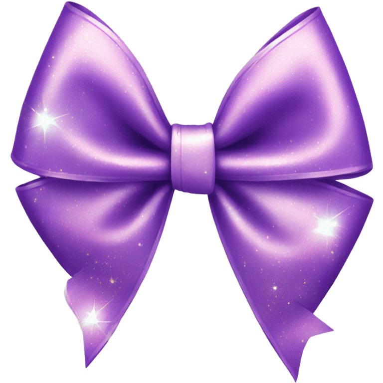 Sparkling bow emoji