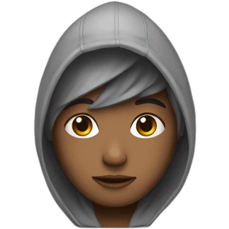 person with hoodie emoji