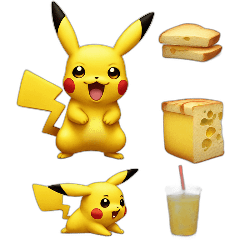 Pikachu hangry emoji