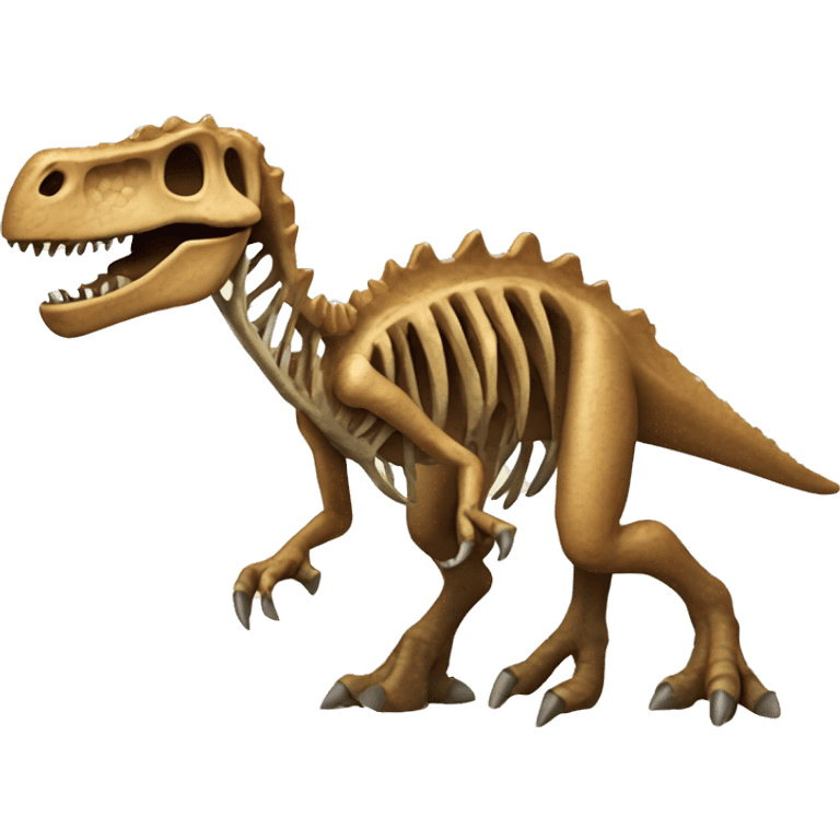 dinosaur fossil emoji