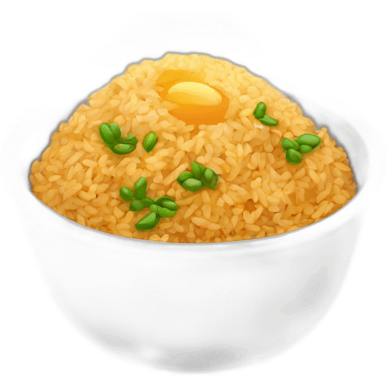 Fried-rice emoji