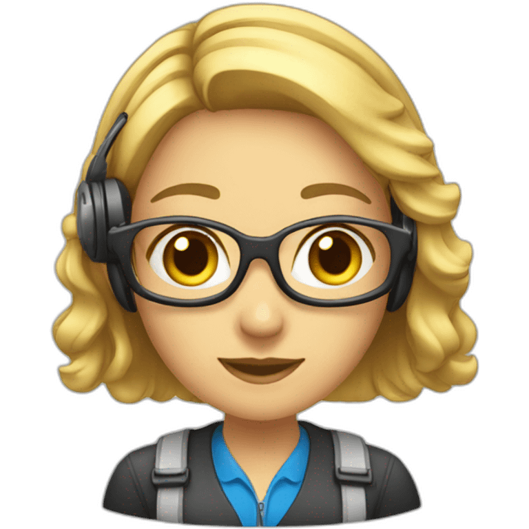 female technical support emoji