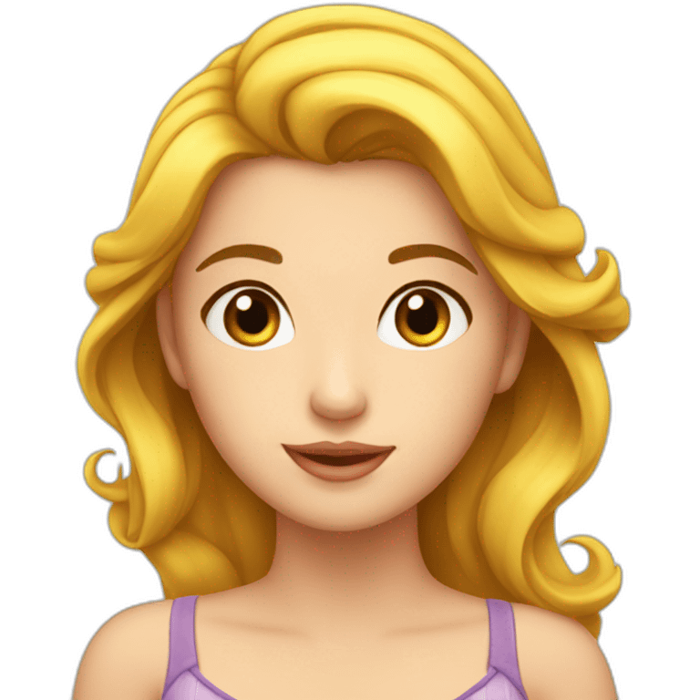 Belle fille emoji