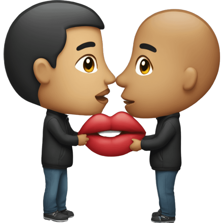 kissing emoji