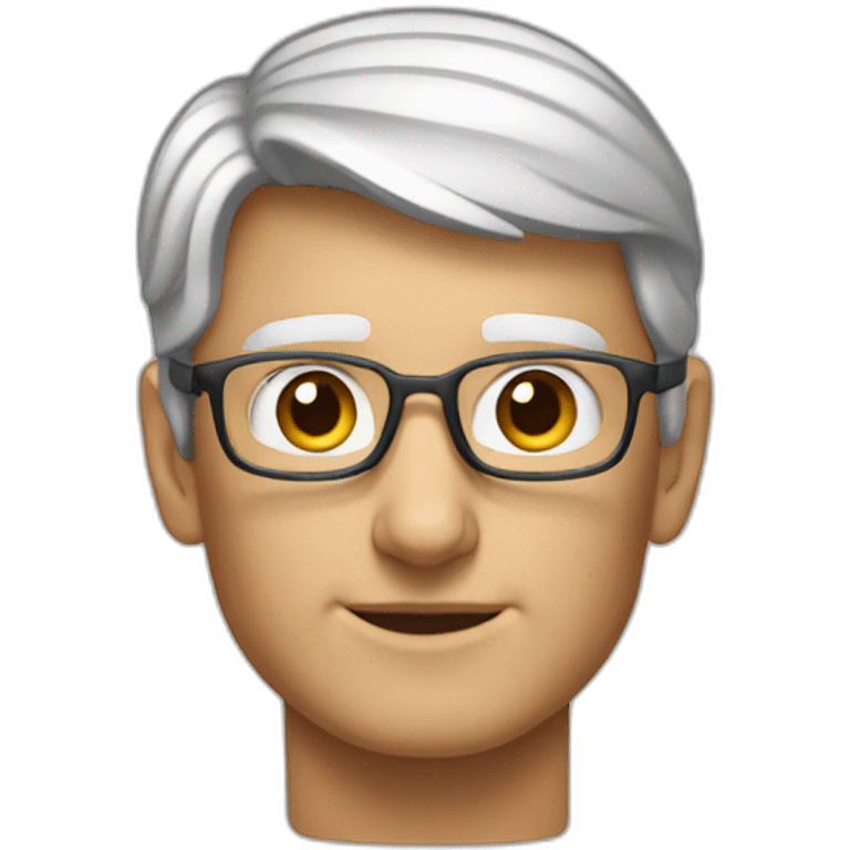 Tim Cook looking left emoji