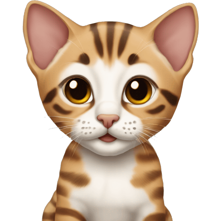 Bengal kitten breed  emoji