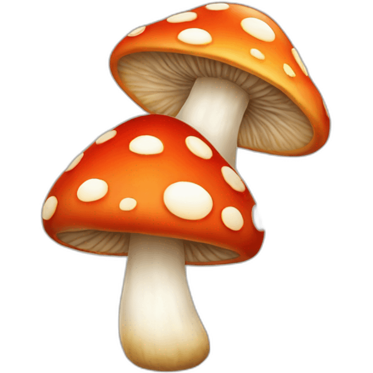 vibrant mushroom emoji