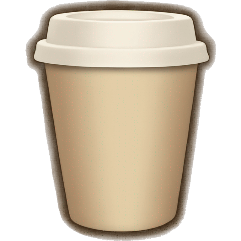 Beige asthetic coffetogocup emoji