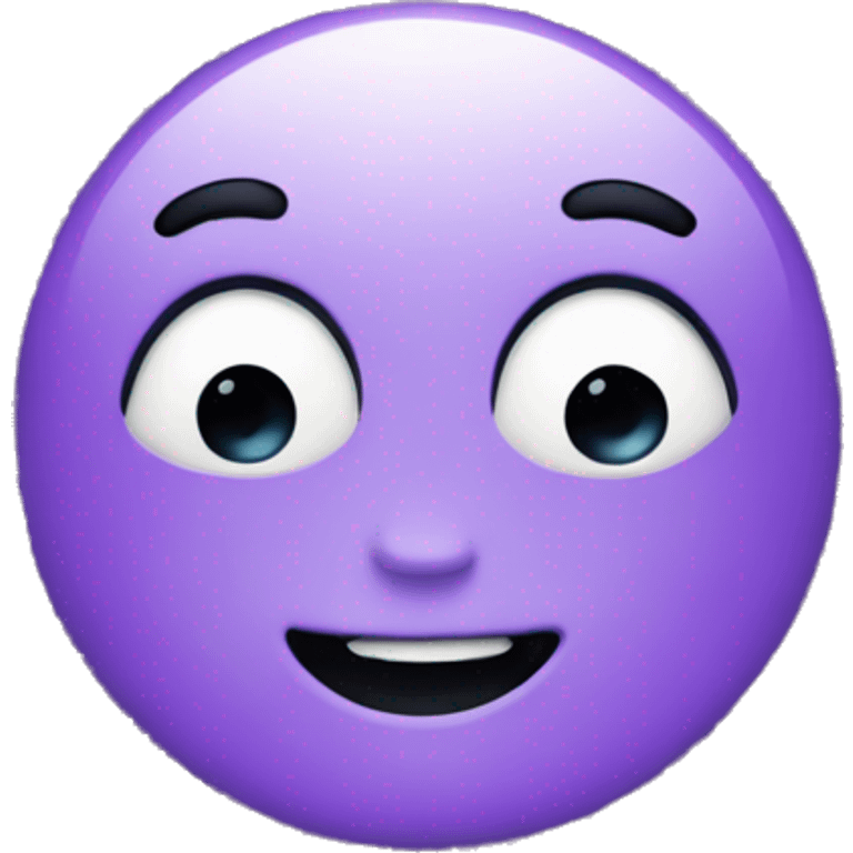 violet circle emoji with sparkles emoji