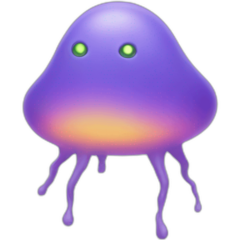 mystical blob with legs emoji