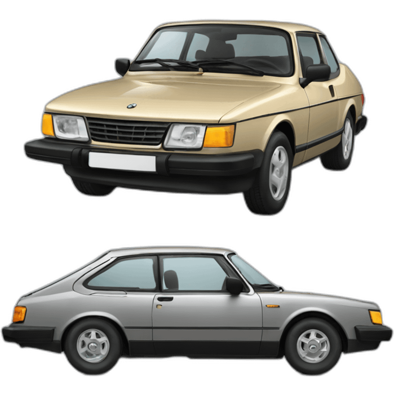 saab 900 car emoji