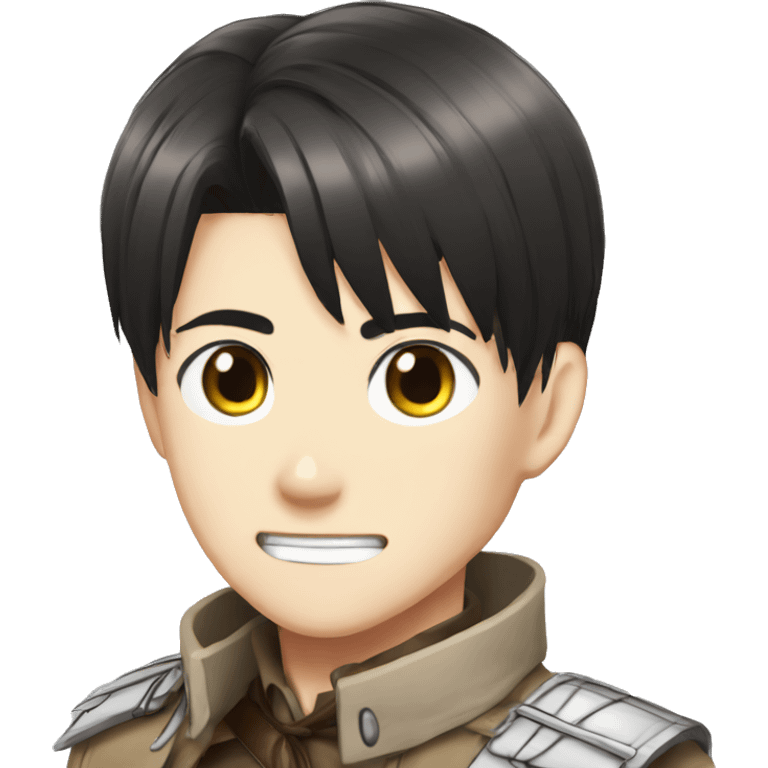 levi from attack on titan emoji