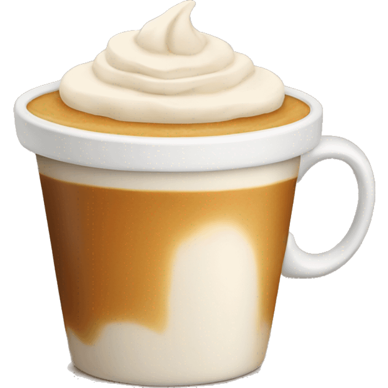  cup of latte emoji