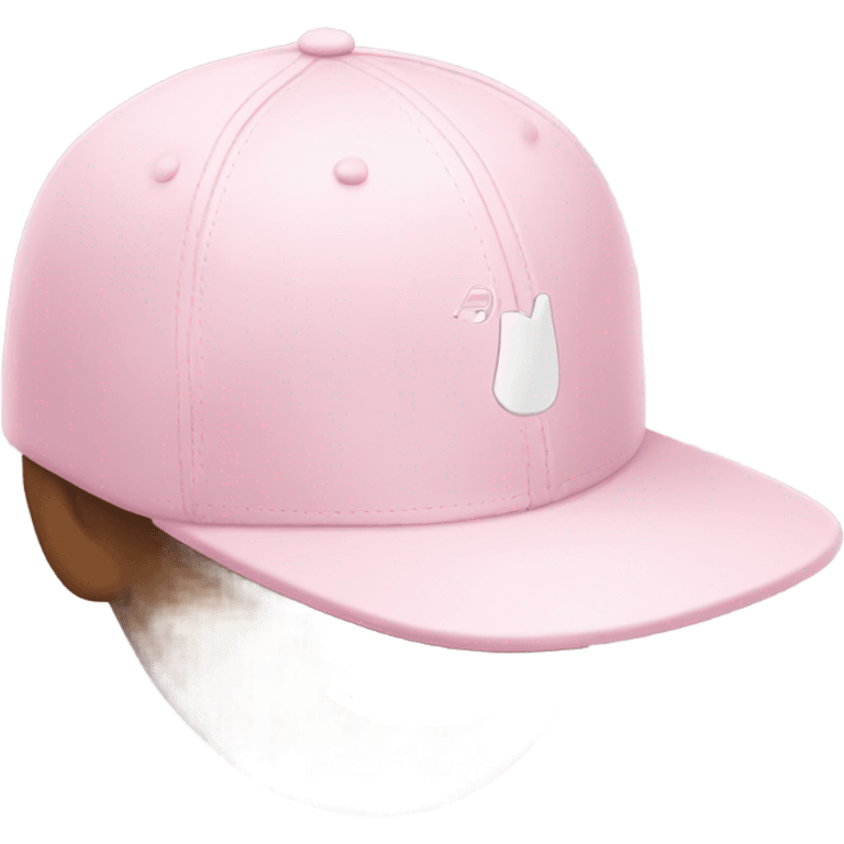 light pink Nike Cap emoji