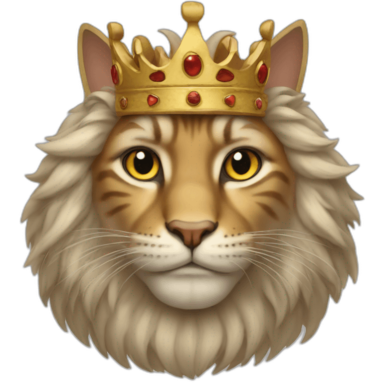 King of the cats emoji