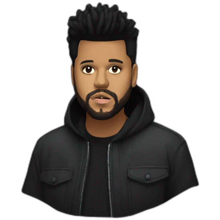 the weeknd  emoji