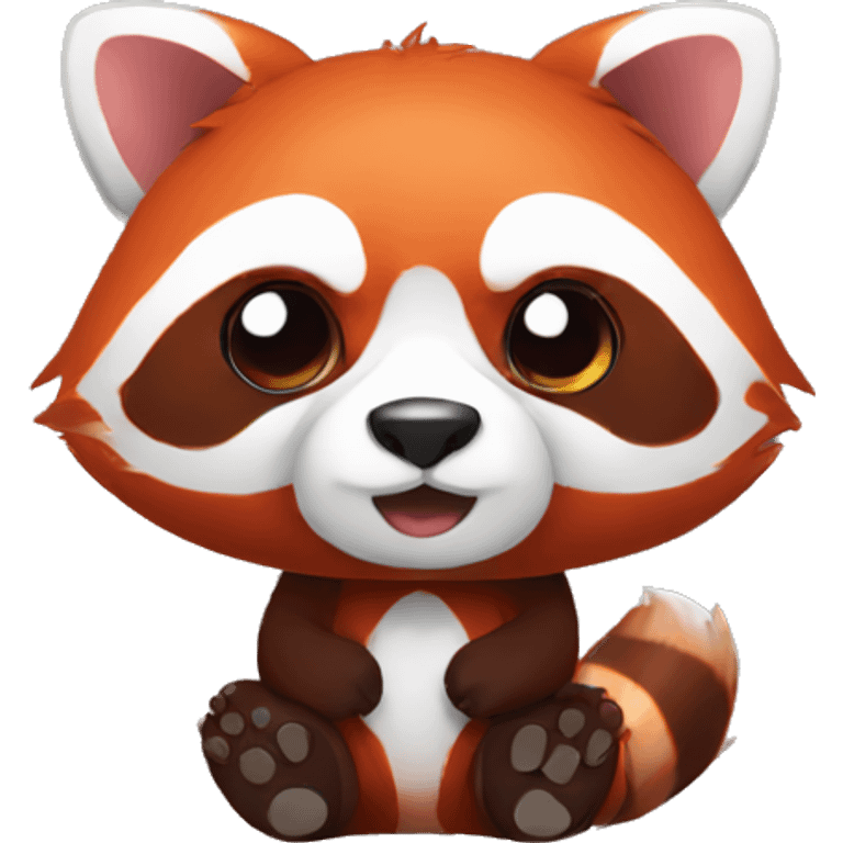 Red panda with alt shaker emoji