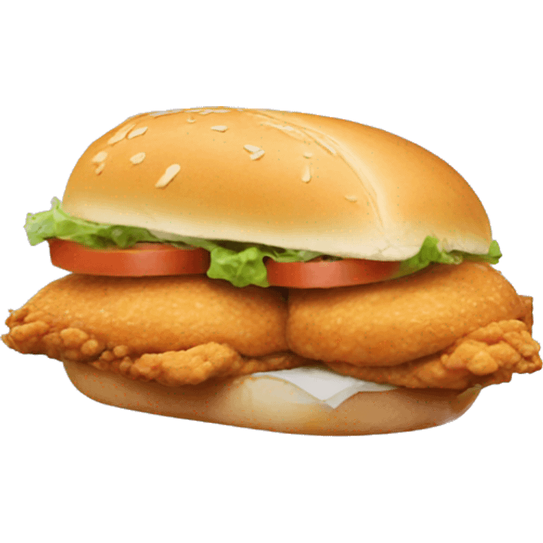 Chicken sandwich  emoji